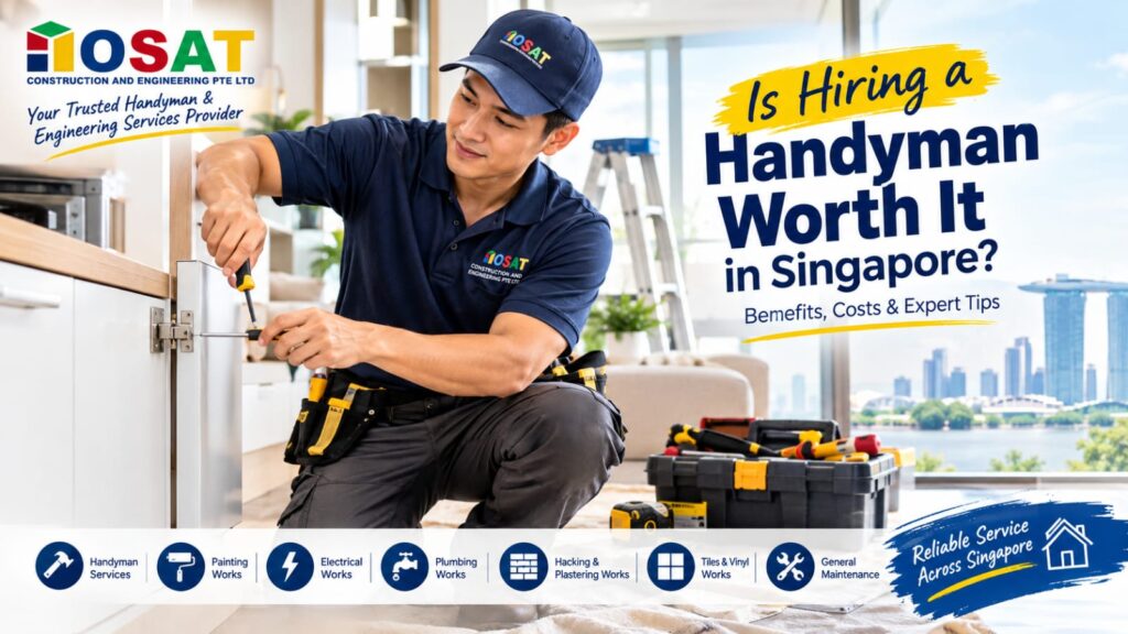 Professional handyman services in Singapore